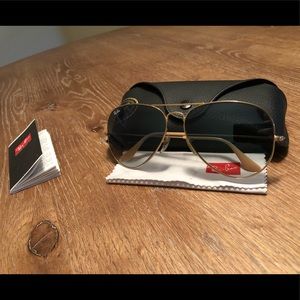 RAYBAN AVIATORS (BLUE GRADIENT)